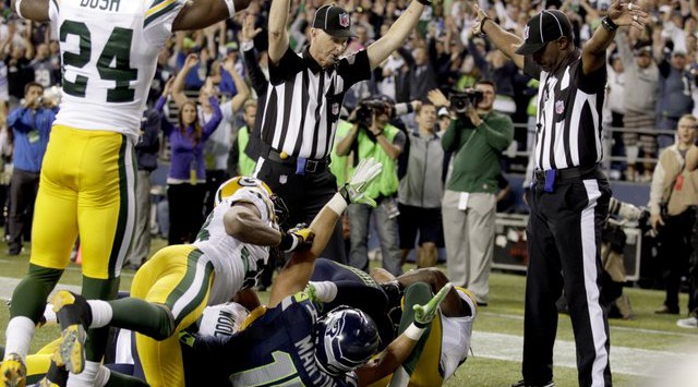 touchdown seahawks packers