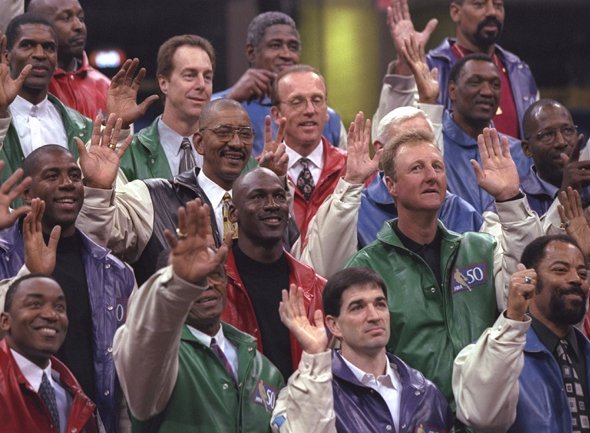 for-its-50th-anniversary-season-the-nba-held-a-special-ceremony-for-its-top-50-players-of-all-time-in-1997