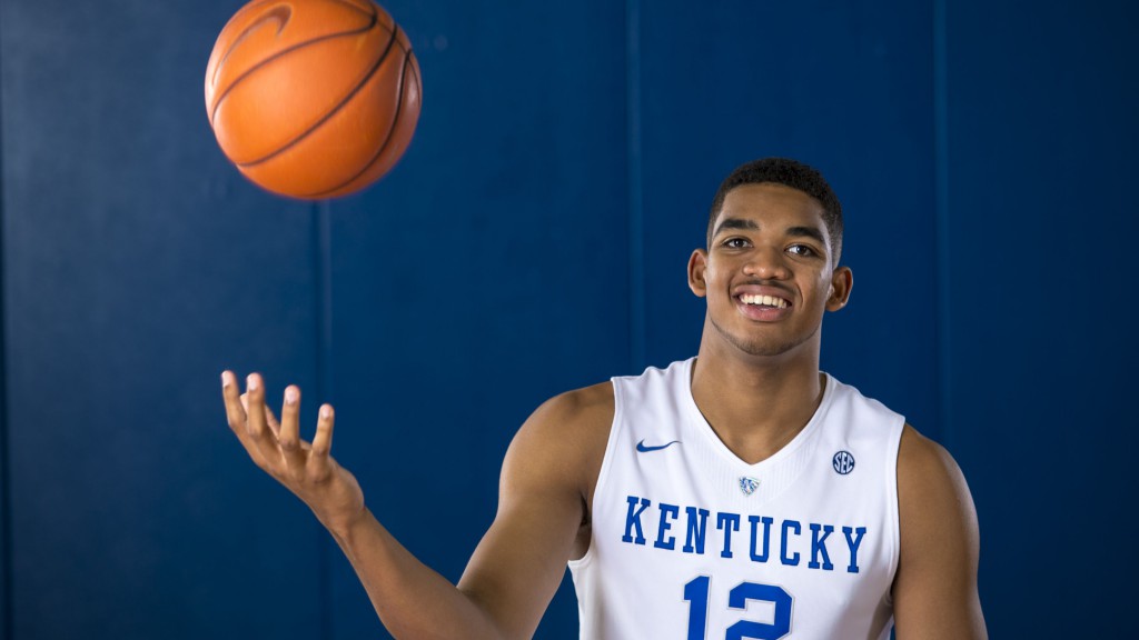 Karl-Anthony Towns con Kentucky